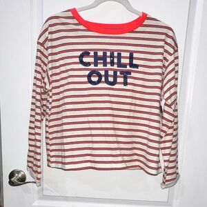 Brand new with tags never worn “Chill Out” Arizona long sleeve shirt